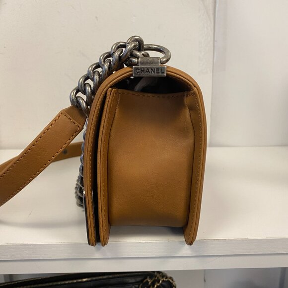 C011-Final Price- Chanel Paris-Dallas Boy Flap Bag Quilted Calfskin - Picture 3 of 10